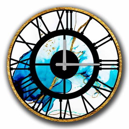 Wallity Reloj Decorativo MDF Multicolor 5050MS-096